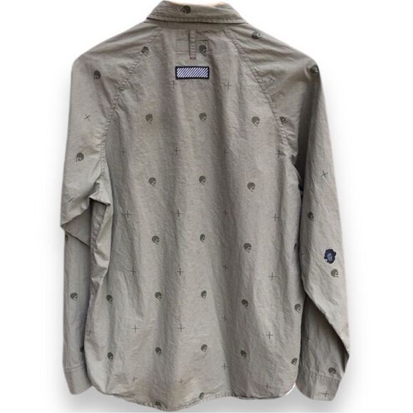 Ludwig Van Skull+ Beethoven Button Up Long Sleeve Shirt - Picture 4 of 15